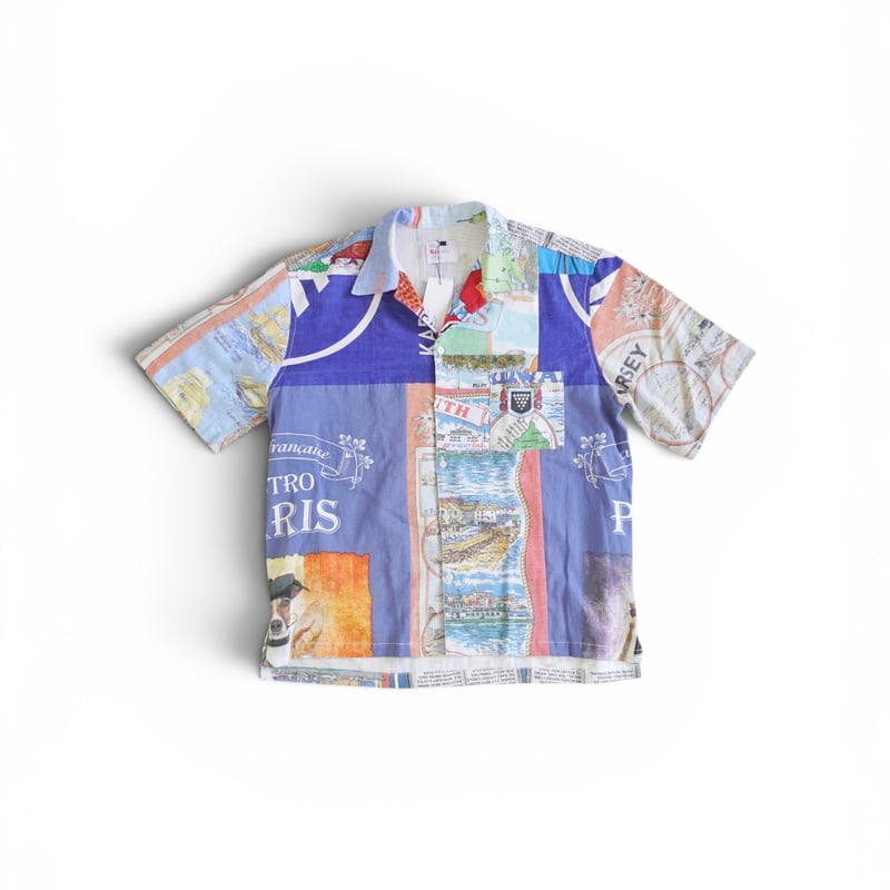 mr.remake.man リメイクシャツ 1点物モデムデザイン サイズL 新品 ユニセックス＊Mr. Remake Man-ミスターリメイクマン-タペストリー