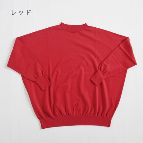 新色ネイビー追加全5色＊レディース＊Linen ya by as it is.-リネンヤ-コットンオーバーニット