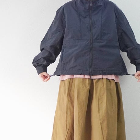 2色＊ユニセックス＊LA MOND-ラモンド-Light Shell Stand Blouson