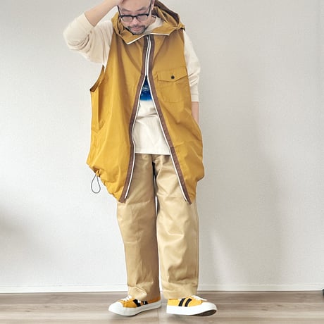 2026年春夏分の再入荷2色＊ユニセックス＊YENOPE-イエノープ-Highkey Vest ハイキーべスト
