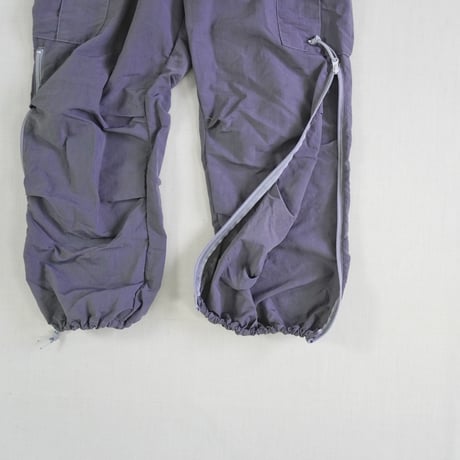 ＊ユニセックス＊ 実物 新品 デッドストック 米軍 スノーカモ オーバーパンツ カーゴポケット付き [GRAY染め]