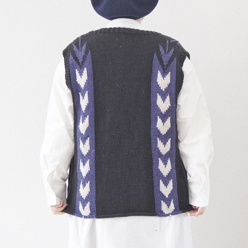 2色*ユニセックス*SLOWHANDS-スローハンズ-cotton knit 2色*ユニセックス*SLOWHANDS-スローハンズ-cotton knit