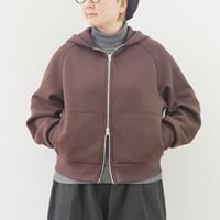 2色＊ユニセックス＊LA MOND-ラモンド-DOUBLE AIR KNIT UP HOODIE LM-C-218