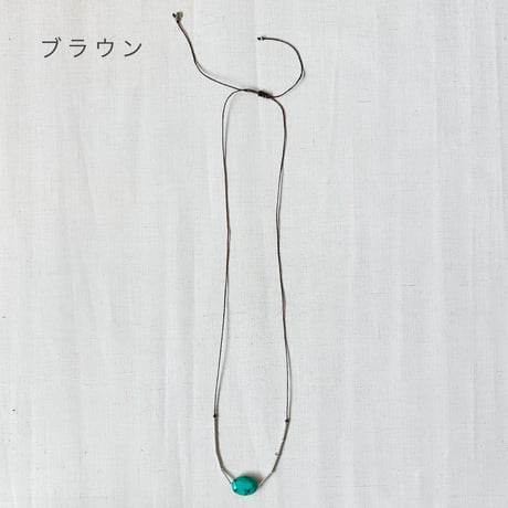 GOODS＊3色SLOWHANDS-スローハンズ-turquoise necklace