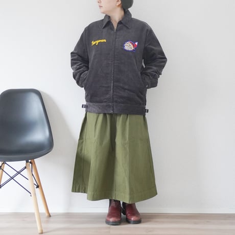 3色ユニセックス＊Nasngwam-ナスングワム-NWC JACKET(FFAジャケット)/チャコールブラック、ブリックブラウン、サックスブルー