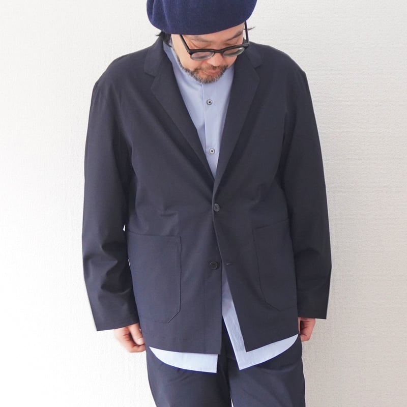 ユニセックス＊LA MOND-ラモンド-STRETCH TAILORED JACKET/LM