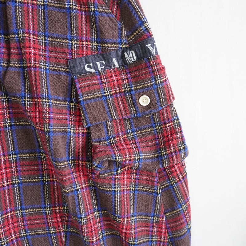 3色＊レディース＊快晴堂 -Girl'sタータンチェック・リラクシン