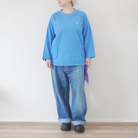 ユニセックス ARVOR MAREE-アルボマレー-FHAKU 8分袖 TEE