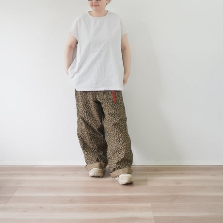 ユニセックス＊CATTA-カッタ-BAKER PANTS - RIP STOP（LEOPARD）
