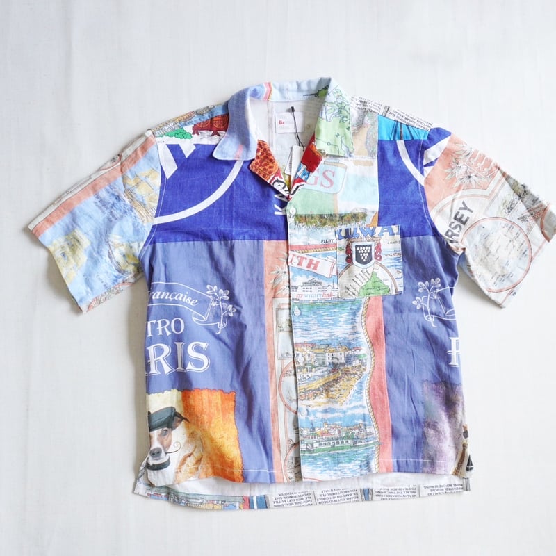 mr.remake.man リメイクシャツ 1点物モデムデザイン サイズL 新品 mr.remake.man リメイクシャツ 1点物モデムデザイン サイズL 美品