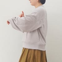 2色＊ユニセックス＊LA MOND-ラモンド-STITCH WORK LIGHT SWEAT