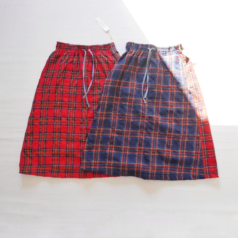 2色レディース＊快晴堂-後ろポケスカート タータンフォーエバー（53SK