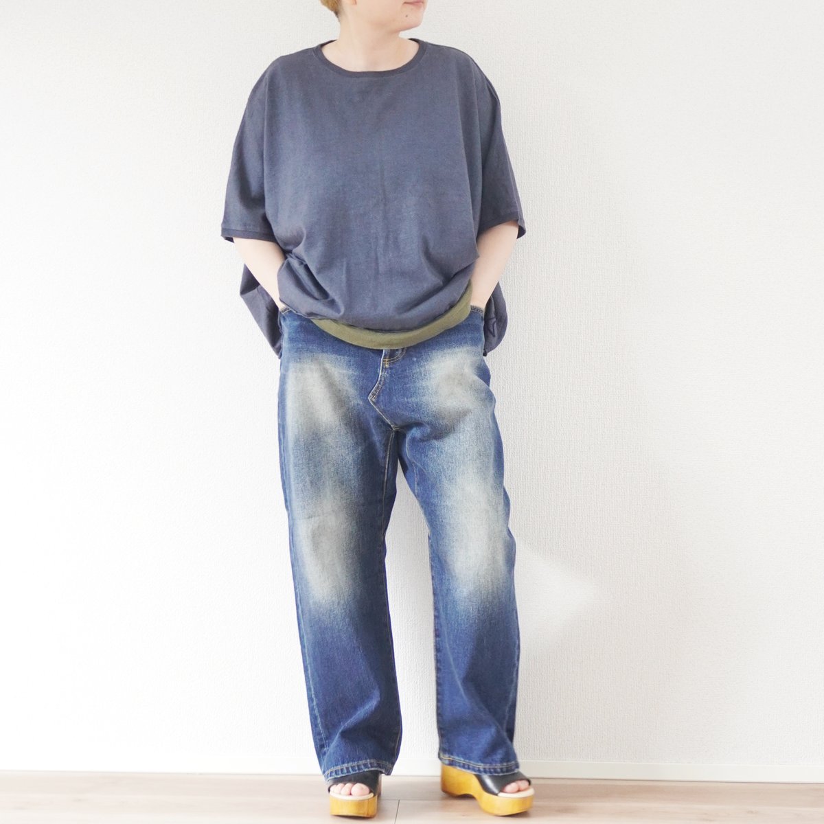 再入荷*レディース*ichi-イチ- Denim Sarrouel Pants デニム 再入荷*レディース*ichi-イチ- Denim Sarrouel Pants デニム