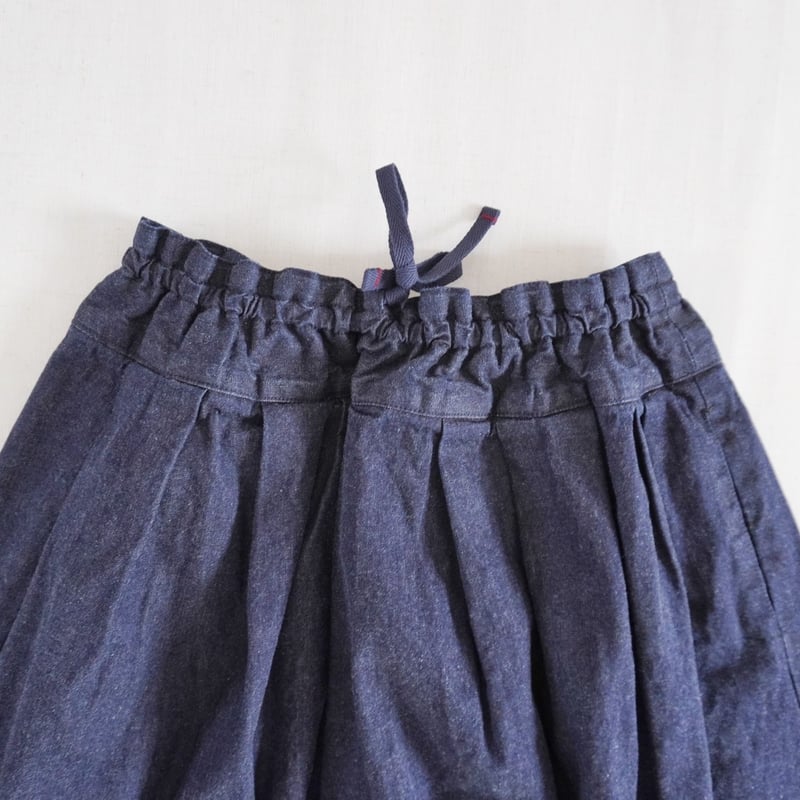 極美品 TIGRE BROCANTE ティグルブロカンテ デニムスカート レディース＊TIGRE BROCANTE-ティグルブロカンテ-10.5ozフラット