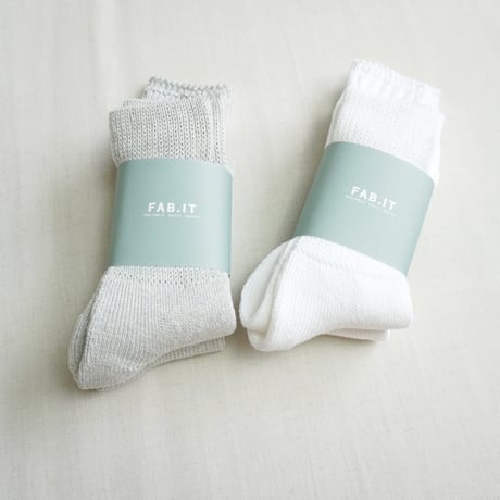 ＊goods＊FAB.IT-ファブイット-STARTER PACK Chuck＆William 2足セット ソックス 靴下