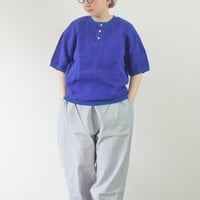 ユニセックス＊have a good day-ハブアグッドデイ-Linen henly s/s tee リネン ヘンリー 半袖Tシャツ