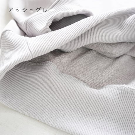2色＊ユニセックス＊LA MOND-ラモンド-STITCH WORK LIGHT SWEAT