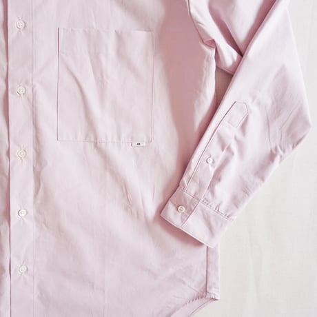 ＊ユニセックス＊amne-アンヌ-DOWN PROOF classic shirts / amn-SH-042 / Pink