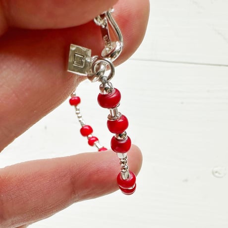 2色＊goods＊MANANAS JEWELRY-マナナス ジュエリー-Silver Mix Antique Beads Bracelet