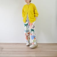 ＊ユニセックス＊TIGRE BROCANTE-ティグルブロカンテ-Lively animals ヘリンボンタゴサクパンツ