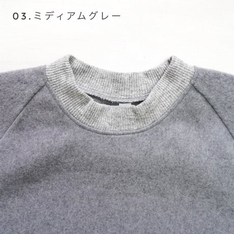 ＊レディース＊prit-プリット-1/14ウールカノコビーバークルーネックプルオーバー P90620