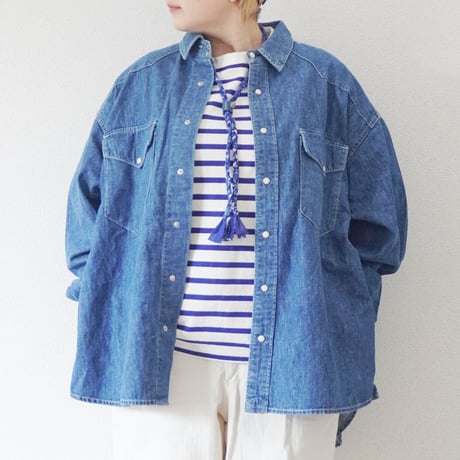 ＊ユニセックス＊IMPRESTORE-インプレストア-6.5oz Basket Western Shirts / Dwayne (Vintagewash)