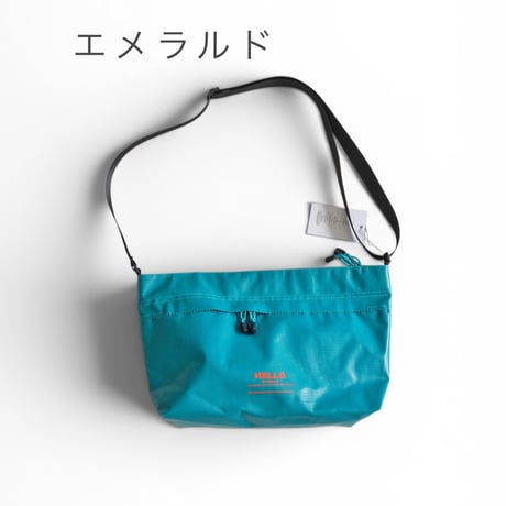 ４色＊ユニセックス＊ [1/2HALF] TARPOLIN MESSENGER M