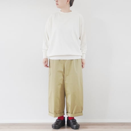 新色ネイビー追加全5色＊レディース＊Linen ya by as it is.-リネンヤ-コットンオーバーニット