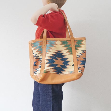 ＊goods＊LIMONCHELLO-リモンチェロ-VINTAGE RUG TOTE