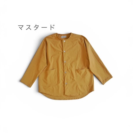 2色＊ユニセックス＊SLOWHANDS-スローハンズ-強ストレッチ 接触冷感 PAINTER JACKET