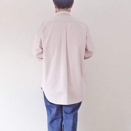 ＊ユニセックス＊amne-アンヌ-DOWN PROOF classic shirts / amn-SH-042 / Pink
