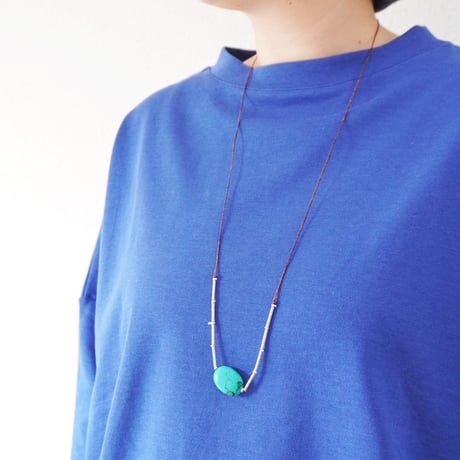 GOODS＊3色SLOWHANDS-スローハンズ-turquoise necklace