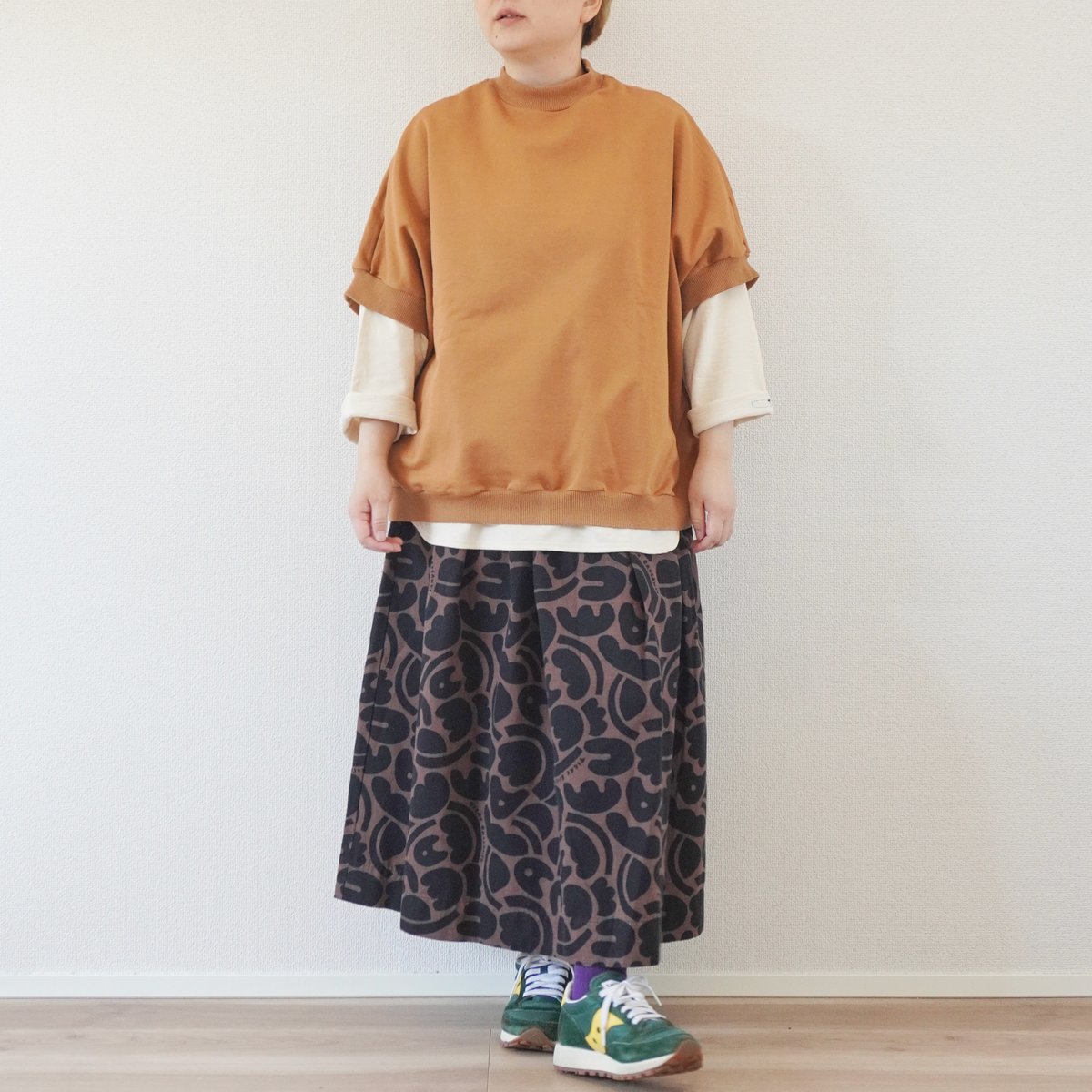 【新品】ティグルブロカンテ　ヘビー天竺ワイドスクエアＴシャツ 全2色＊レディース＊TIGRE BROCANTE-ティグルブロカンテ-ヘビー