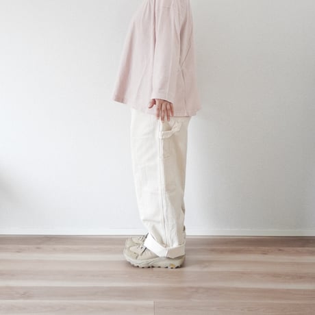 2色ユニセックス＊have a good day-ハブアグッドデイ-デニム ヘリンボーン ペインターパンツ