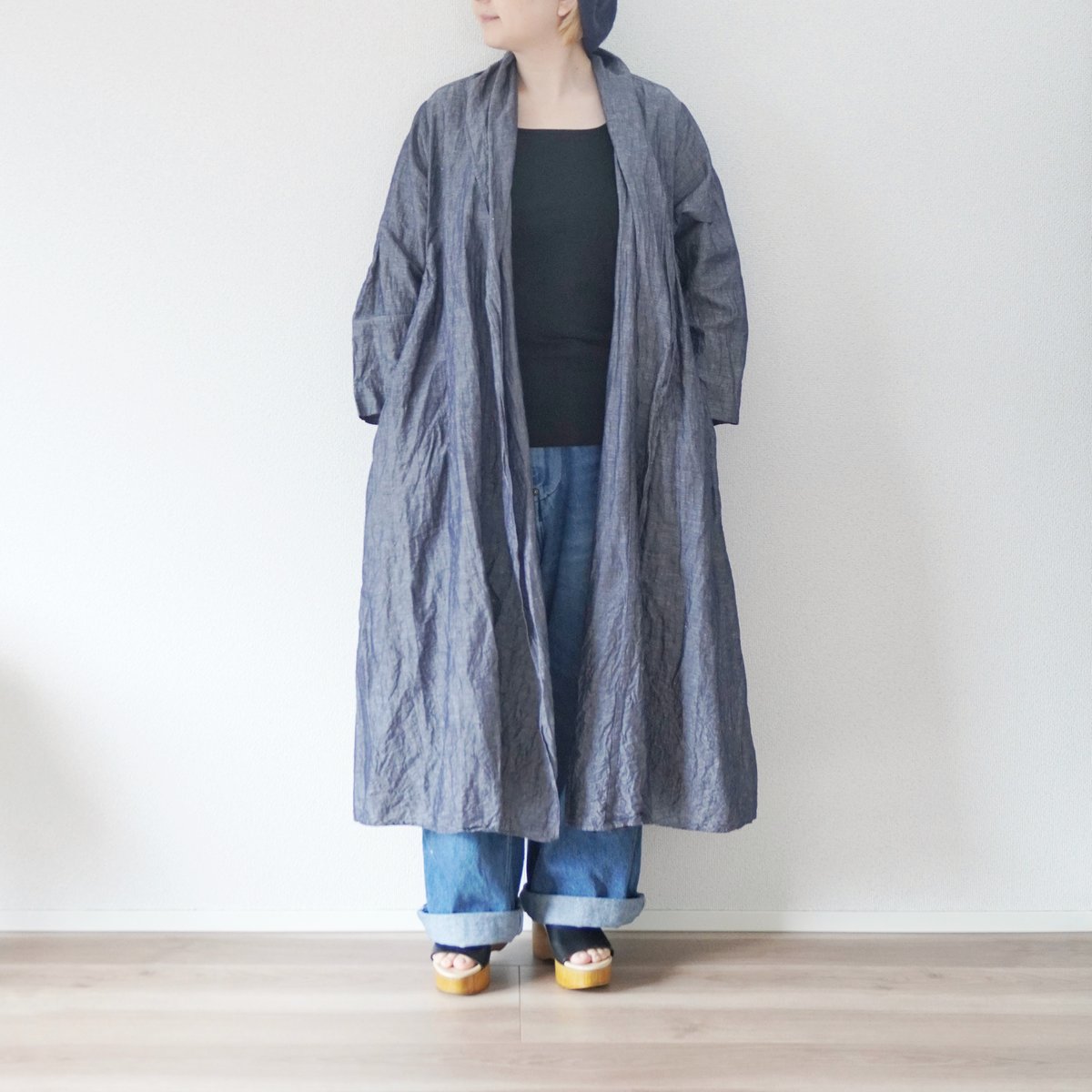MARTAU リネン　カシュクール　ガウン MARTAU リネン カシュクール ガウン