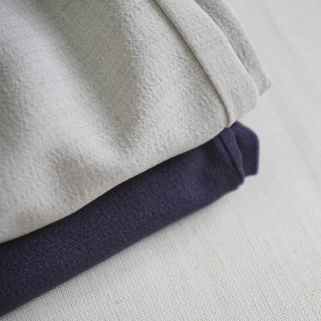 2色＊ユニセックス＊LA MOND-ラモンド-LA MOND-NEW SEMI WIDE SHARI PANTS LM-P-101-UM