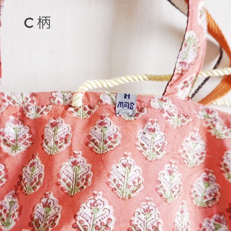 4色＊goods＊SLOWHANDS-スロウハンズ-MULTI STRIPE MESH  TOTE