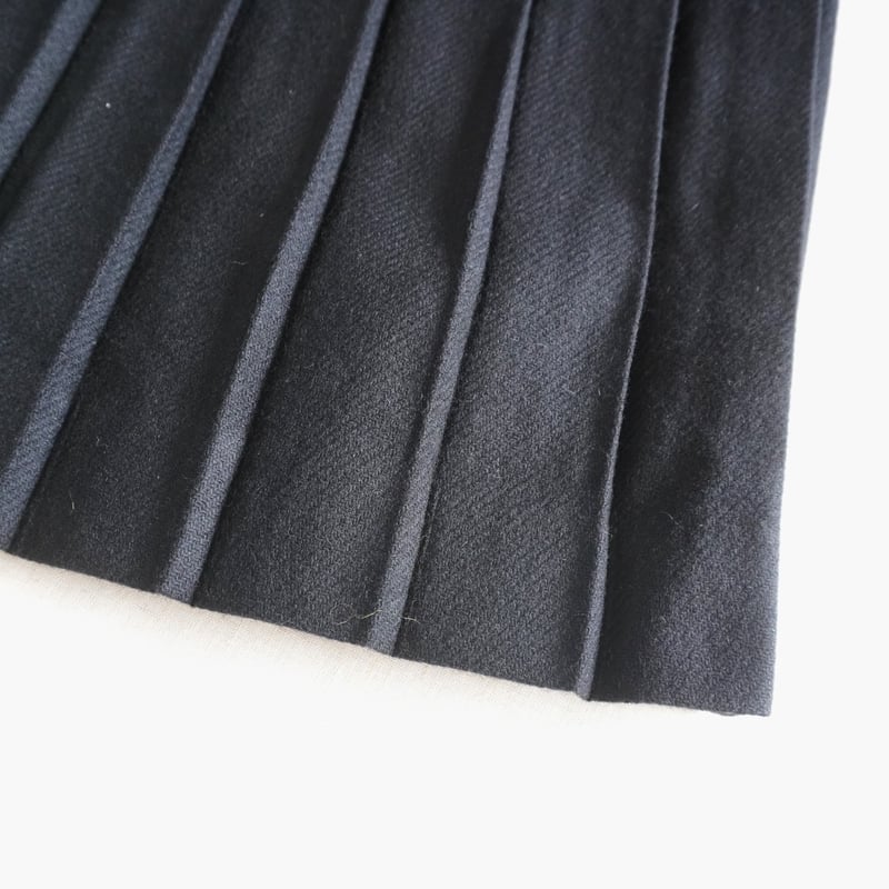 レディース＊Linen ya-リネンヤ-形状記憶プリーツ ウールスカート