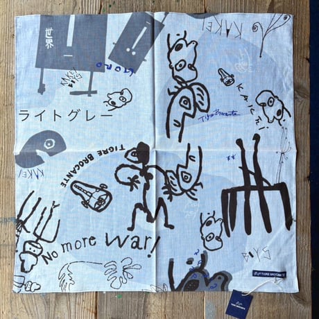 3色＊GOODS＊TIGRE BROCANTE-ティグルブロカンテ-KAKEI boys 柄 ガーゼバンダナ
