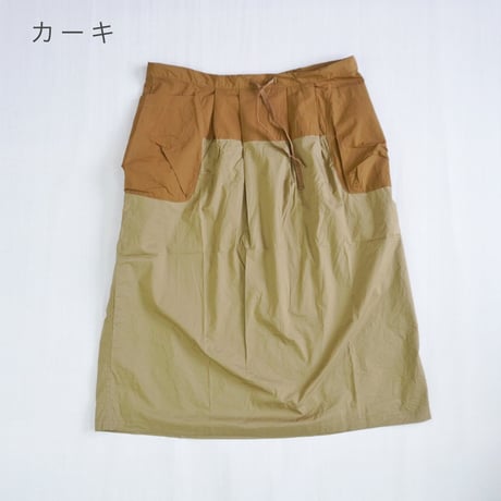 2色＊ユニセックス＊dip ltd-ディップ-コットンナイロン コンピスカート