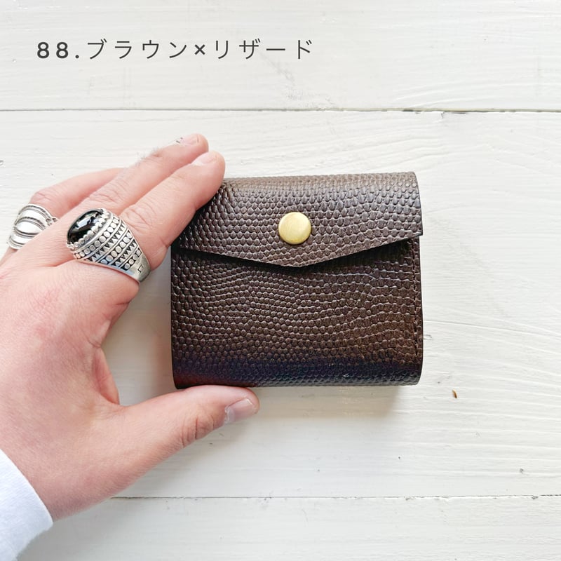 2色goods*MASTER&Co.-レザー ウォレット リザード(トカゲ)型 2色goods*MASTER&Co.-レザー ウォレット リザード(トカゲ)型