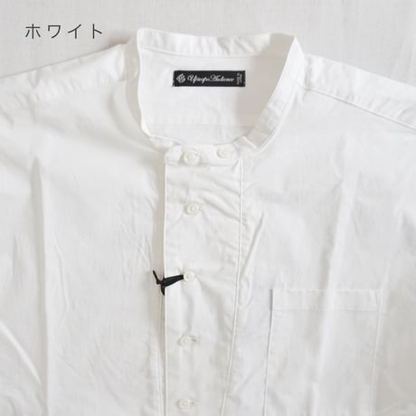 全2色＊ユニセックス＊Audience-オーディエンス-コットンツイルダンプ エアタンブラー バンドカラー コックシャツ