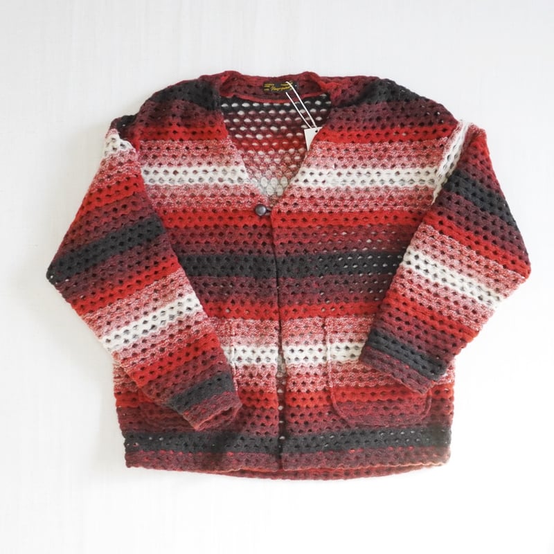 ユニセックス＊Nasngwam-ナスングワム-ZIGGY CARDIGAN/バーガンディ |