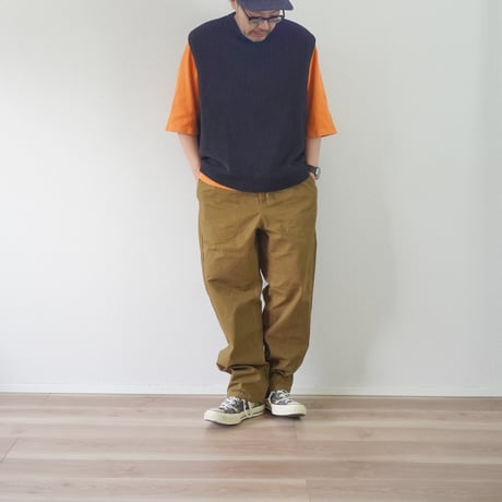 ３色＊ユニセックス＊TIGRE BROCANTE-ティグルブロカンテ-ジンバブエコットンタゴサクロングパンツ