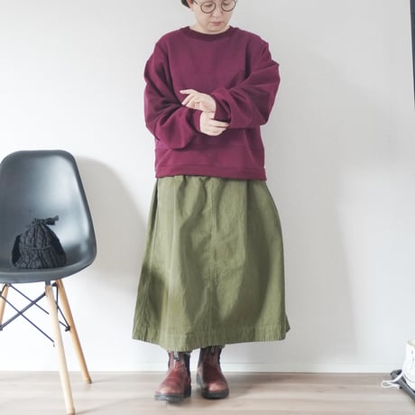 3種＊レディース＊YOUSED-ユーズド-USA VINTAGE DOCKING SWEAT hem drawcord アメリカヴィンテージドッキングスウェット