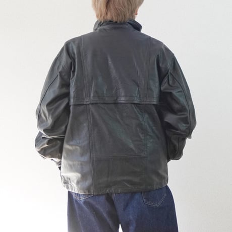 ＊ユニセックス＊YOUSED-ユーズド-RETRO BAGGIES LEATHER JKT
