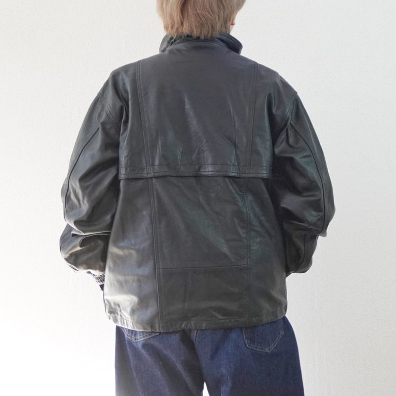 ジャケット・アウター Yoused retro buggies jacket 2 yoused / REMAKE LEATHER RETRO BAGGIES JACKET - リメイク レザー