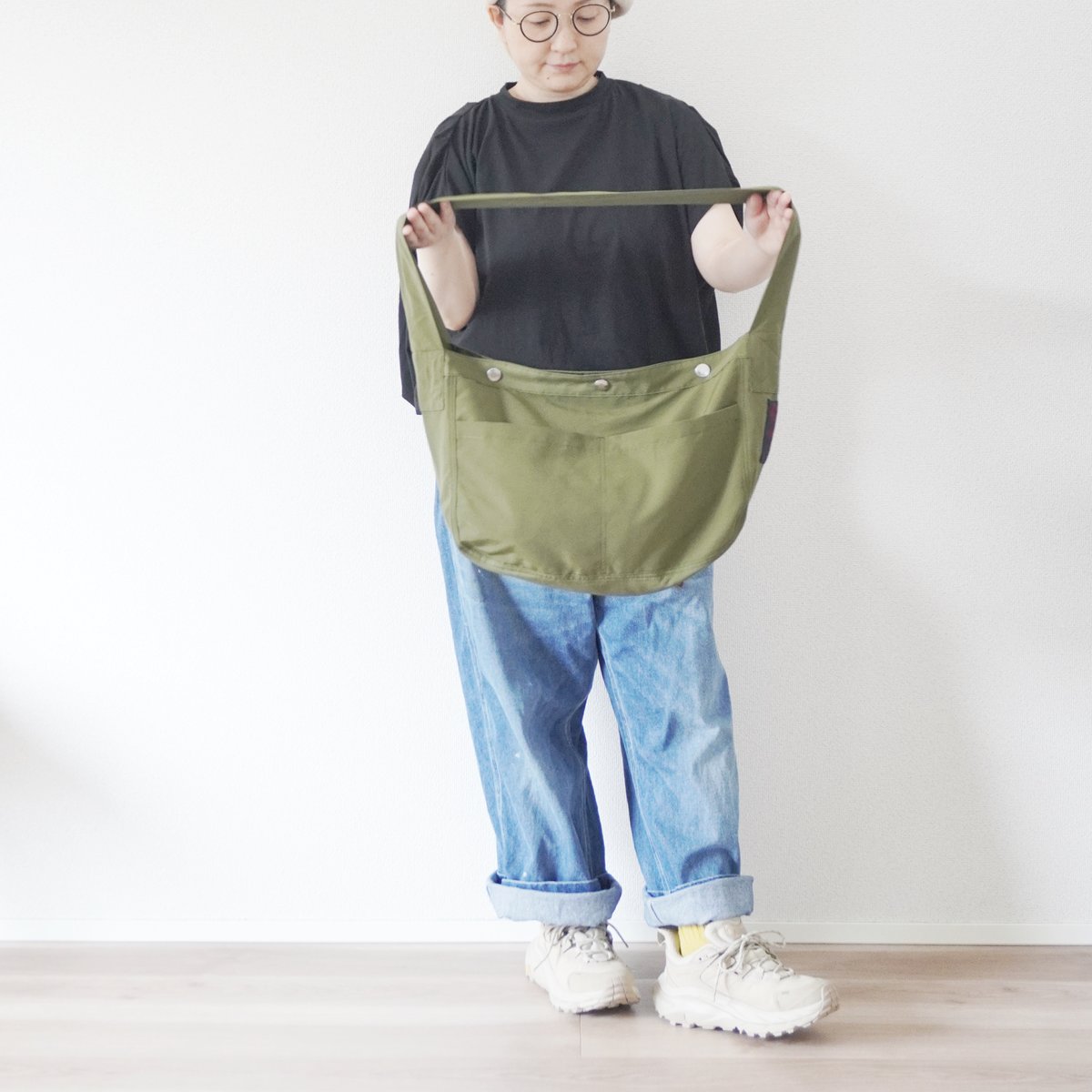 TIGRE BROCANTE ティグルブロカンテ ショルダーバッグ オレンジ再入荷3色＊goods＊TIGRE BROCANTE-ティグルブロカンテ