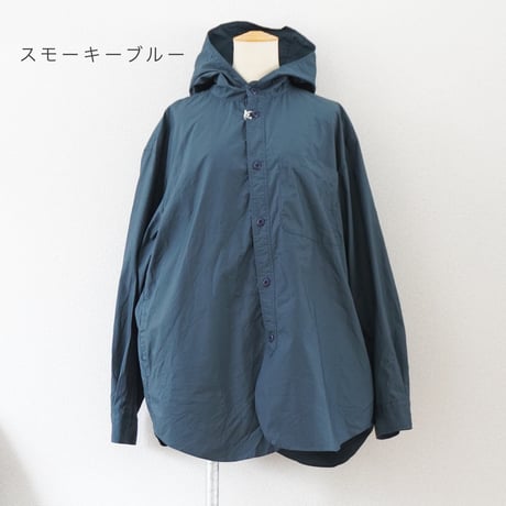 3色＊＊BRENA-ブレナ-HOOD WORK SHIRT フードワークシャツ