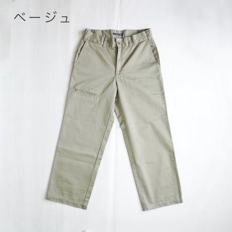 2色＊ユニセックス＊TIGRE BROCANTE-ティグルブロカンテ-8ozコーマチノ オイラーパンツ